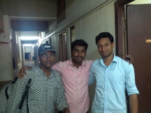 with Harisankar and Madhan karthik